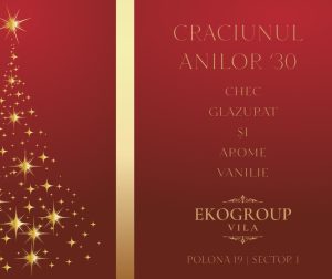 Eko Group Vila: O Întoarcere în Eleganța Crăciunului Anilor ’30