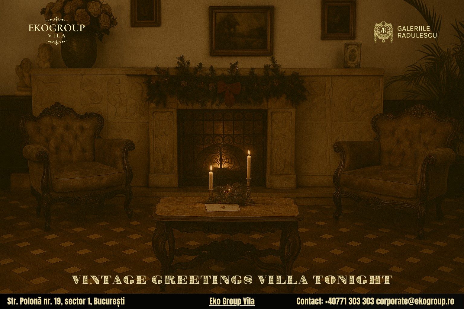 Scrisoare de Crăciun în epoca interbelică: magia Crăciunului anilor ’30 la Eko Group Vila